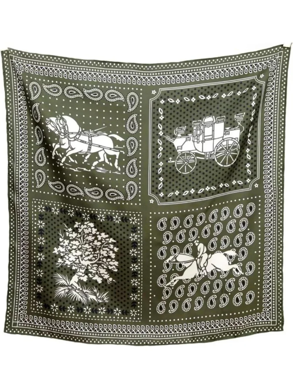 Luxurious 100% Mulberry Silk Scarf - 35